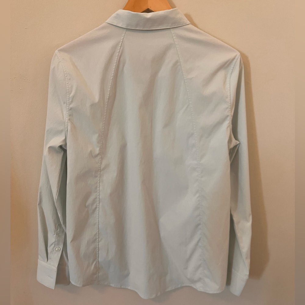 Athleta Light Green Button Down Shirt - image 5